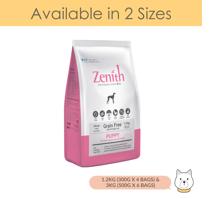 Bow Wow Zenith Puppy (Chicken Breast Meat & Potato) Dry Dog Food