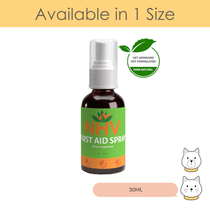 NHV First Aid Spray for Dogs & Cats 30ml