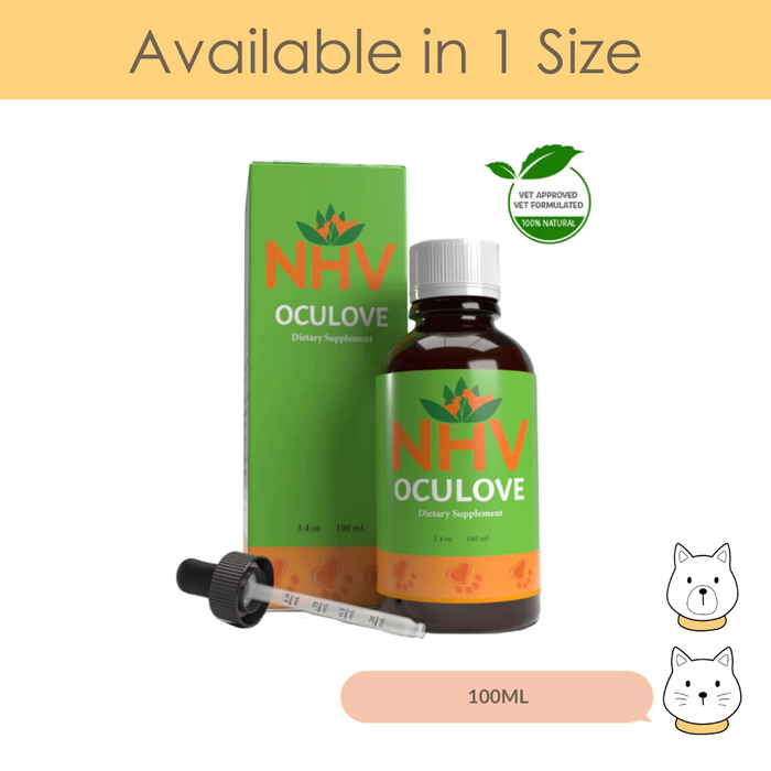 NHV Oculove Dietary Supplements for Dogs & Cats 100ml