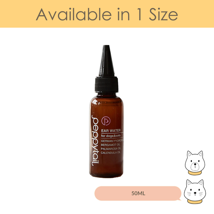 PEPPYTAIL Earwater for Dogs and Cats 50ml
