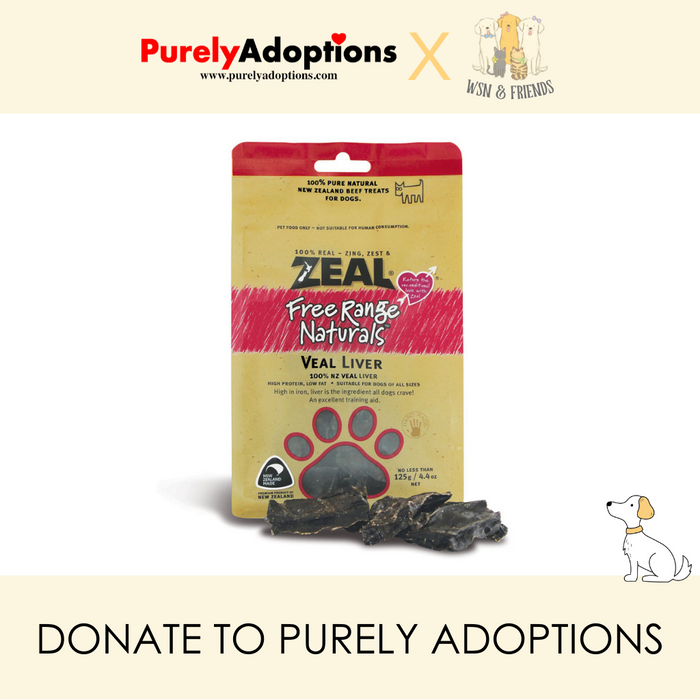 [DONATE] Zeal Veal Liver Dog Treat 125g
