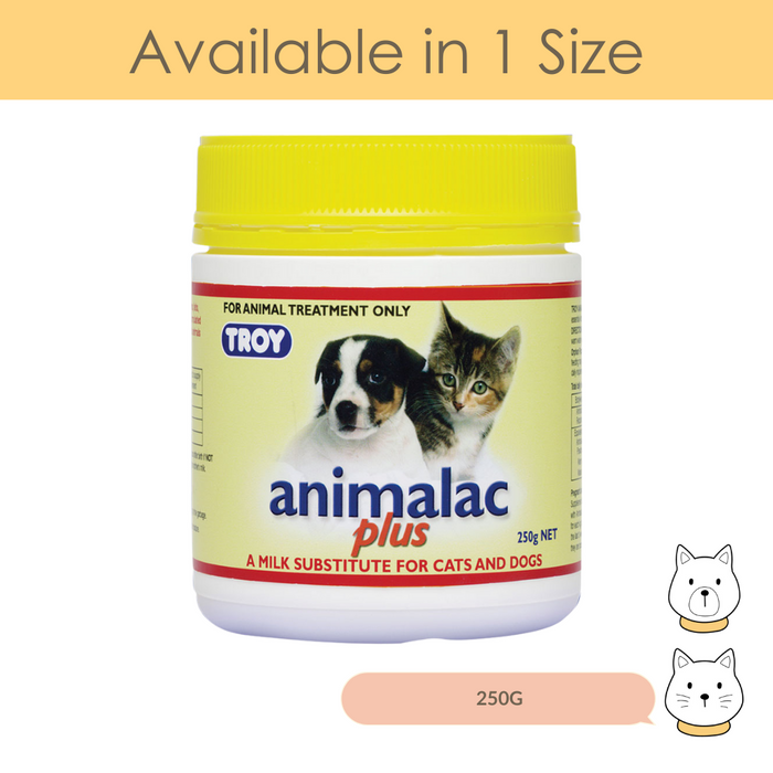 Troy Animalac Plus Pet Milk Powder 250gm