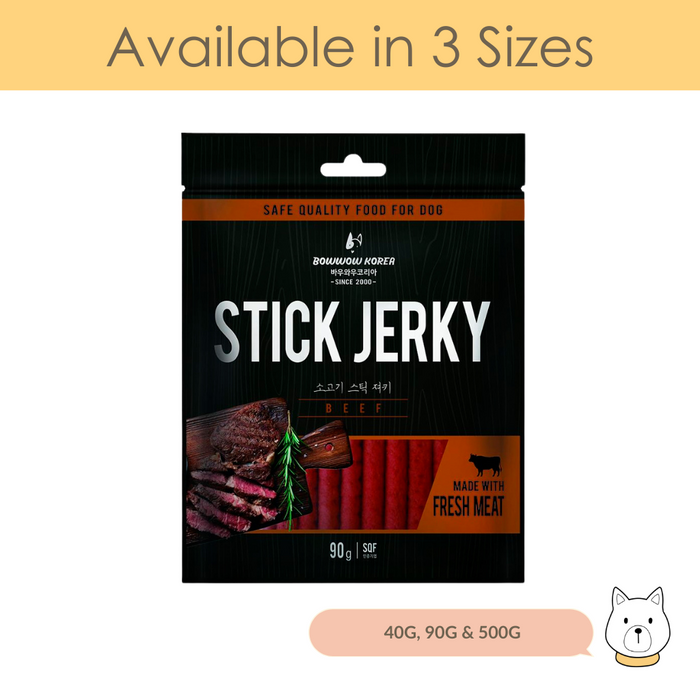 Bow Wow Beef Stick Jerky Dog Treat