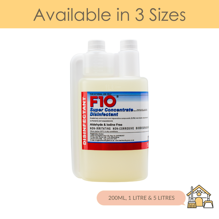 F10 Super Concentrate Disinfectant for Pets