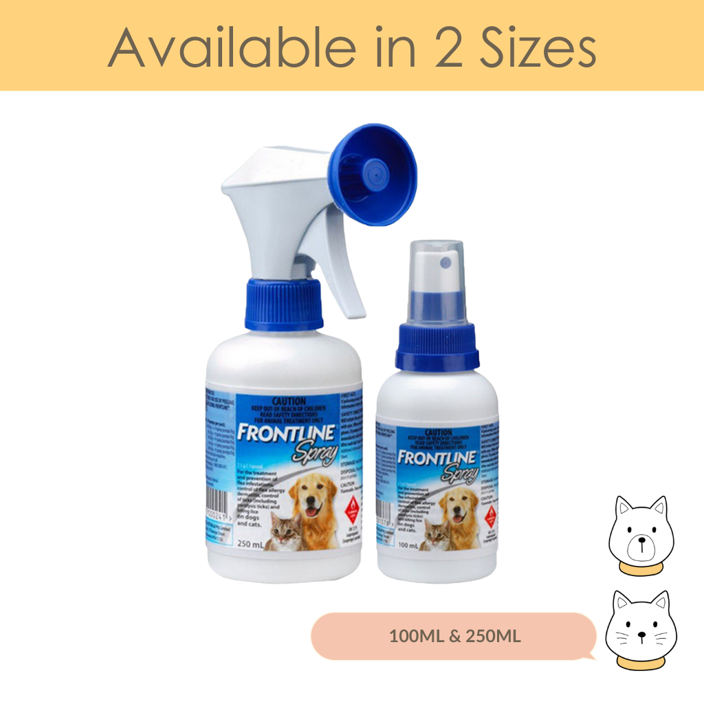 Frontline flea and tick spray hotsell for dogs