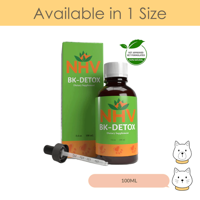 NHV BK-Detox Supplement for Dogs & Cats 100ml