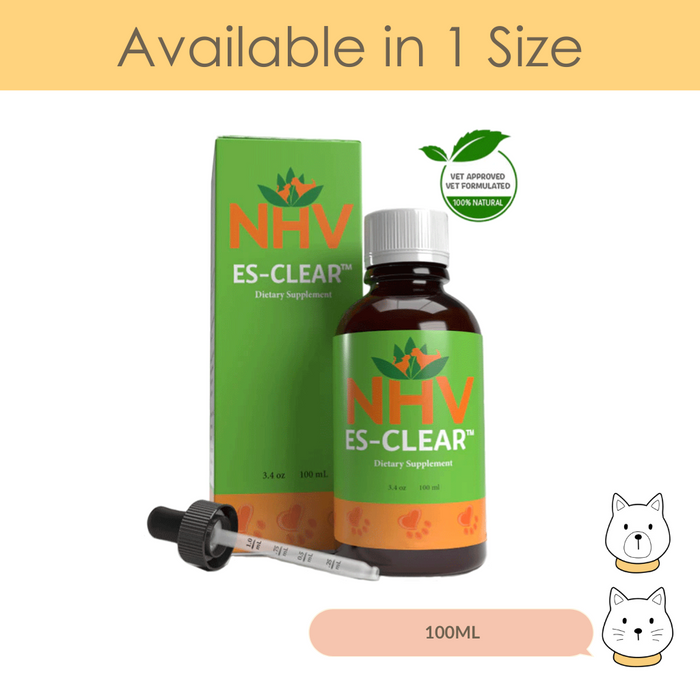 NHV ES-Clear Dietary Supplement for Pets 100ml