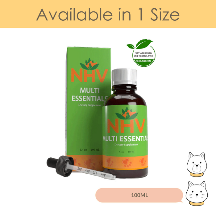 NHV Multi Essentials Dietary Supplement for Pets 100ml