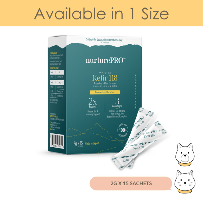 Nurture Pro Kefir 118 Probiotics for Cats & Dogs