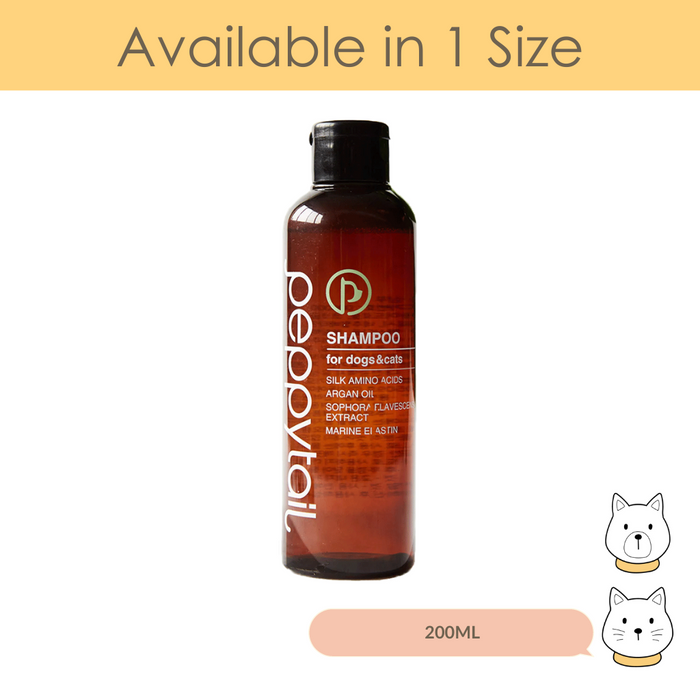 PEPPYTAIL Grooming Shampoo for Dogs and Cats 200ml