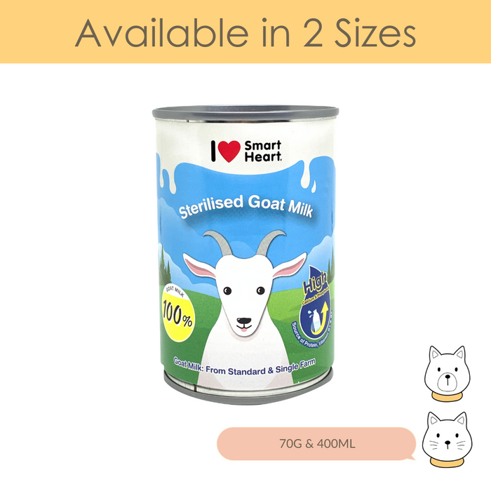SmartHeart Goat Milk for Cats & Dogs