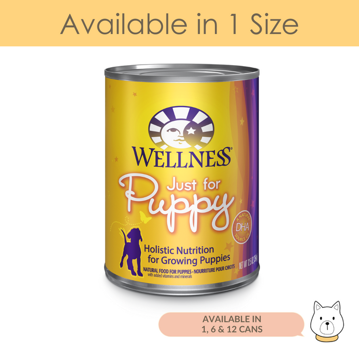 Wellness Complete Health Just For Puppy Wet Dog Food 12.5oz (345g)