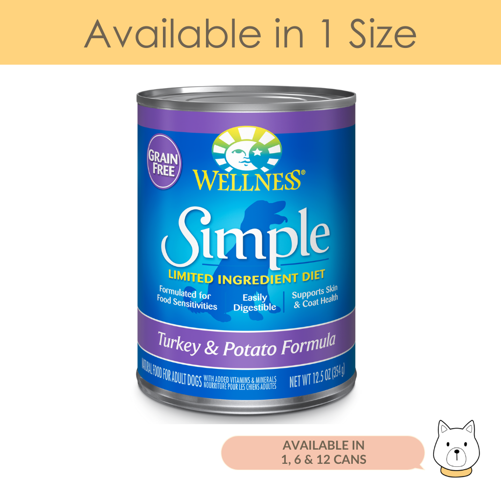 Wellness simple deals turkey and potato