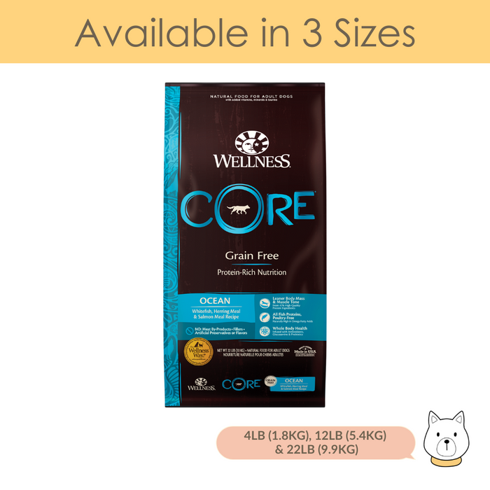 Wellness Core Grain Free Ocean Dry Dog Food