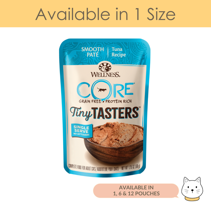 Wellness Core Tiny Tasters Tuna Wet Cat Food 1.75oz (50g)
