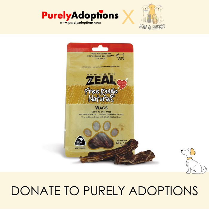 [DONATE] Zeal Wags Dog Treat 125g