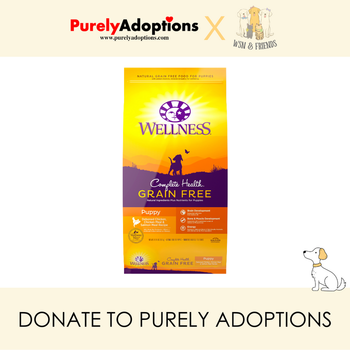[DONATE] Wellness Complete Health Grain Free Puppy Dry Dog Food (2 sizes)