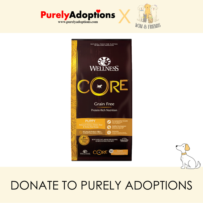 [DONATE] Wellness Core Grain Free Puppy Dry Dog Food (2 sizes)