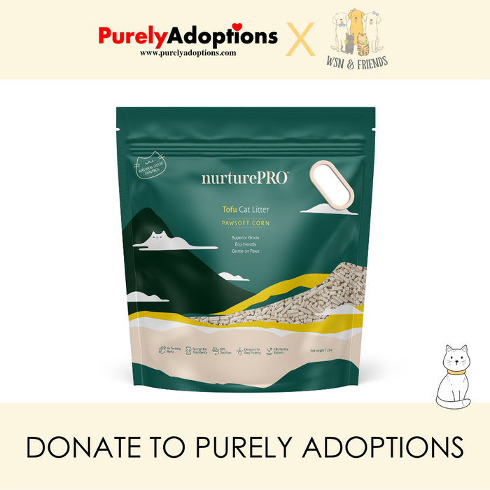 [DONATE] Nurture Pro Tofu Corn Cat Litter 7L x 6 bags (1 Carton)