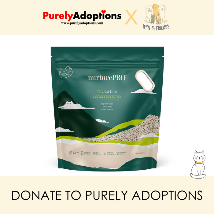 [DONATE] Nurture Pro Tofu Green Tea Cat Litter 7L x 6 bags (1 carton)