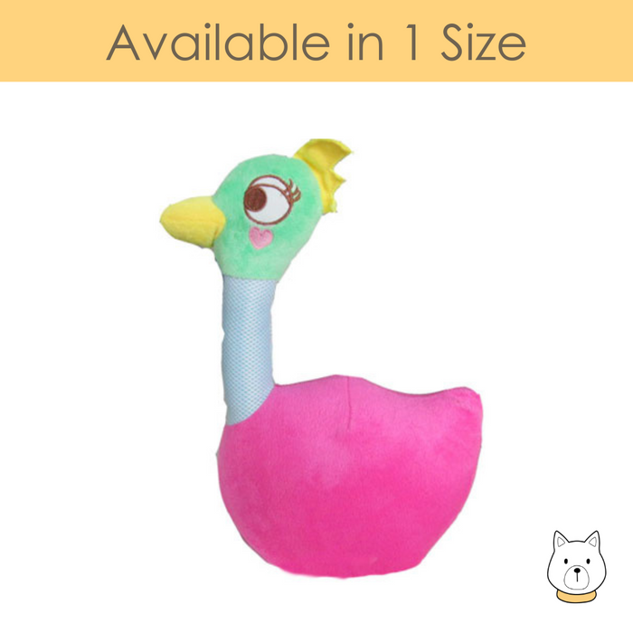 Petz Route Huge Animal Ostrich Dog Toy